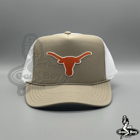 Longhorns Trucker Hat University of Texas Bevo Football Retro Rope Cap UT