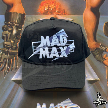 MAD MAX Movie Promo Hat Black Trucker Snapback Cap Hat 80s Road Warrior