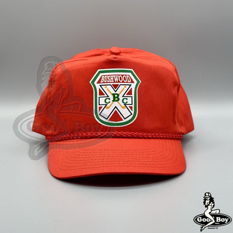 Bushwood Country Club Hat Vintage Retro Red Trucker Snapback Cap Classic 80s 90s